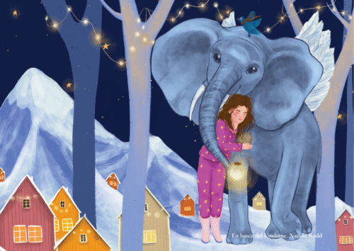 Postal Navideña En busca del Unalome